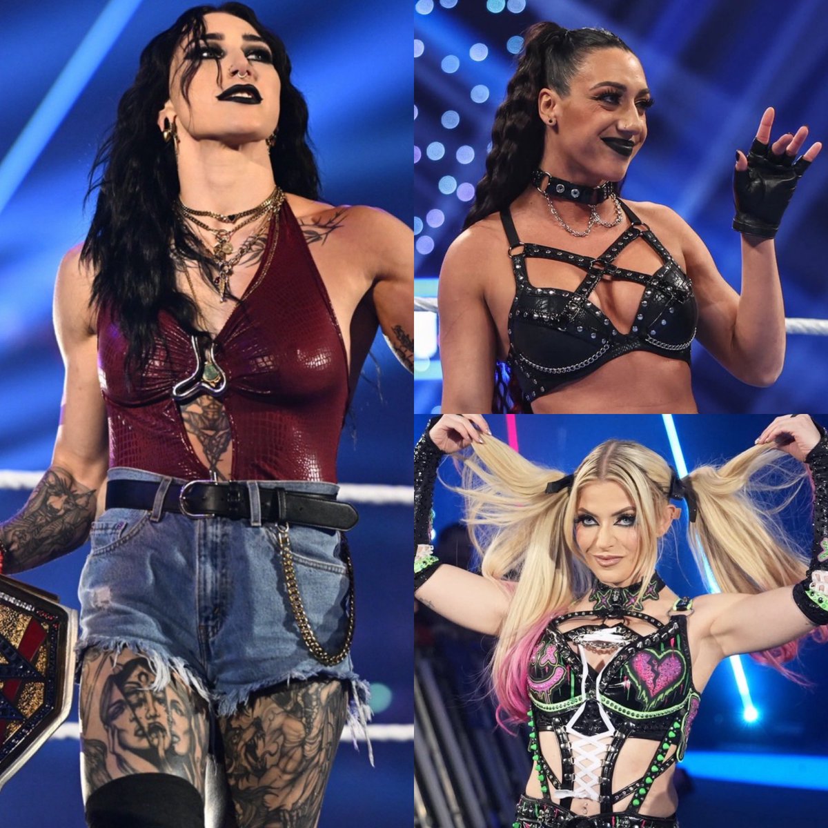 WrestleOps's tweet photo. Rhea Ripley was reportedly originally planned to defend the Women’s Championship at SummerSlam 2026 against either Jacy Jayne or Alexa Bliss, prior to her injury.

(@WONF4W) https://t.co/a3VUefA2PA