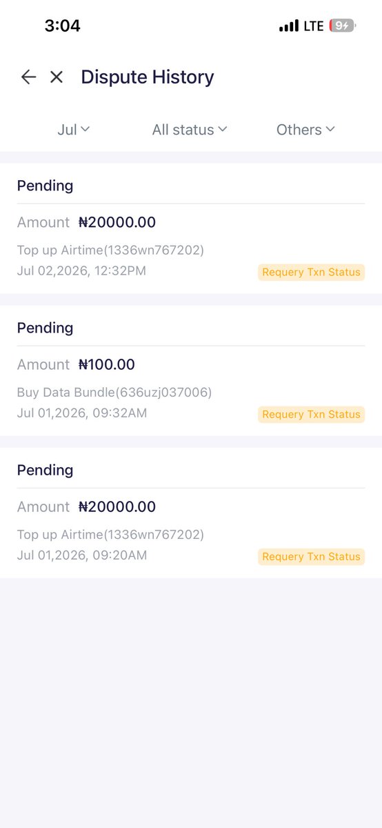 akele_mercy's tweet photo. @palmpay_ng @joelyunglee18 Please refund my money 
It’s been 2days now https://t.co/dNUYFQn4FA