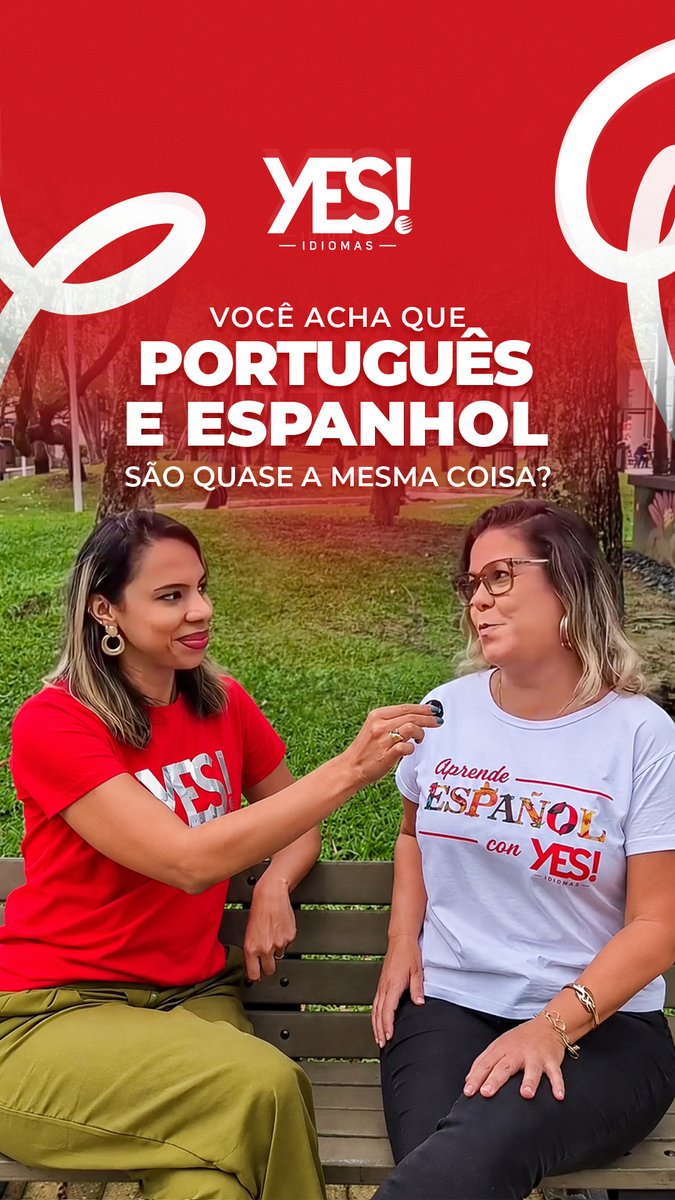 CanalYES's tweet photo. Parecem, mas nem sempre são! 😅 Pequenas diferenças podem mudar tudo na comunicação, e é aí que mora o segredo. 😉

Que tal aprender de verdade e falar espanhol com confiança?

DIGA SIM AO MUNDO, DIGA YES! ❤️🤍

#yesidiomas #yesidiomasoficial #digasimaomundo #vemprayes https://t.co/xSbIVbx1Km