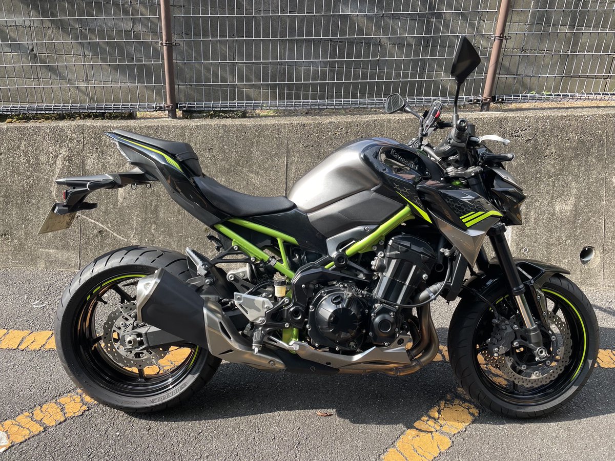 で！！！ ㊗️Zお迎えしましたw Z650とお別れし、Z900をお迎えしました