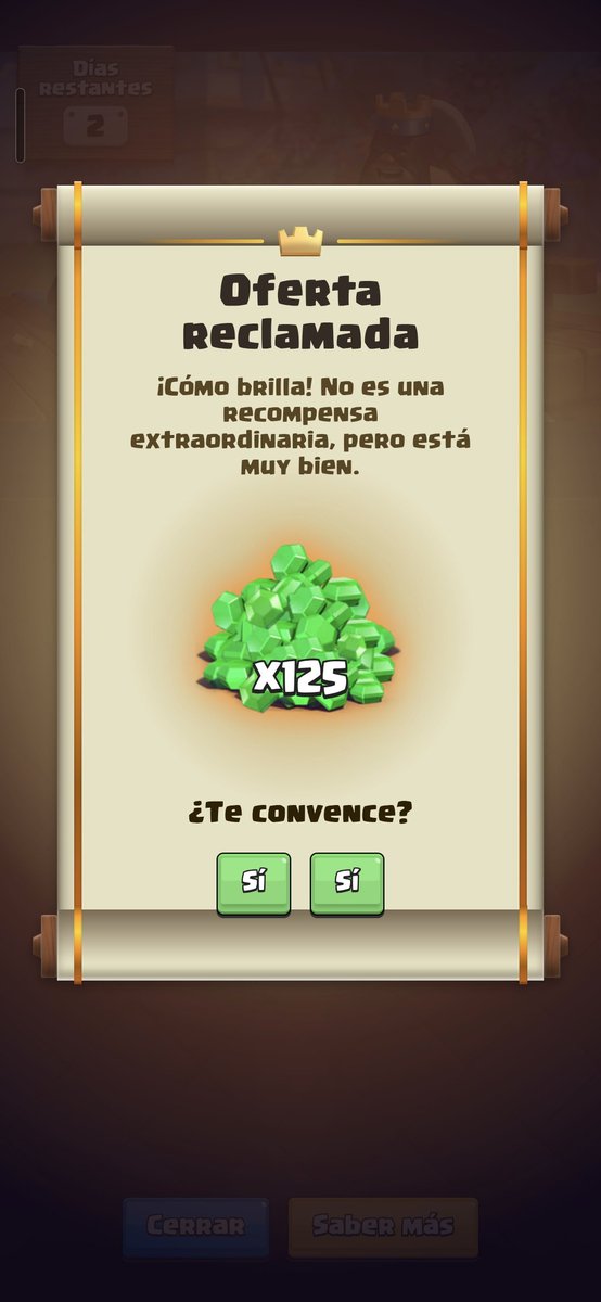 JorgeRodri43121's tweet photo. @ClashRoyale Metete tus gemas por donde mas te guste#supercell https://t.co/nxIWBO9YBi
