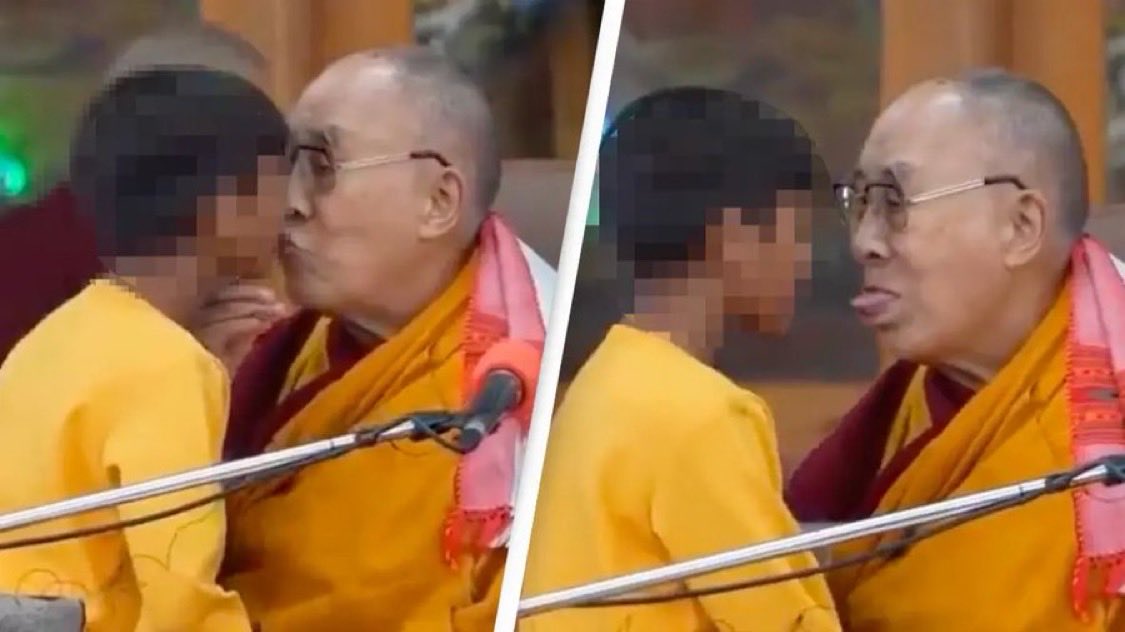 Horaceeeee's tweet photo. @BodpaW I hope he had the honor to suck Dalai Lama's tongue before sacrificing for him https://t.co/MEXdsYEa7E