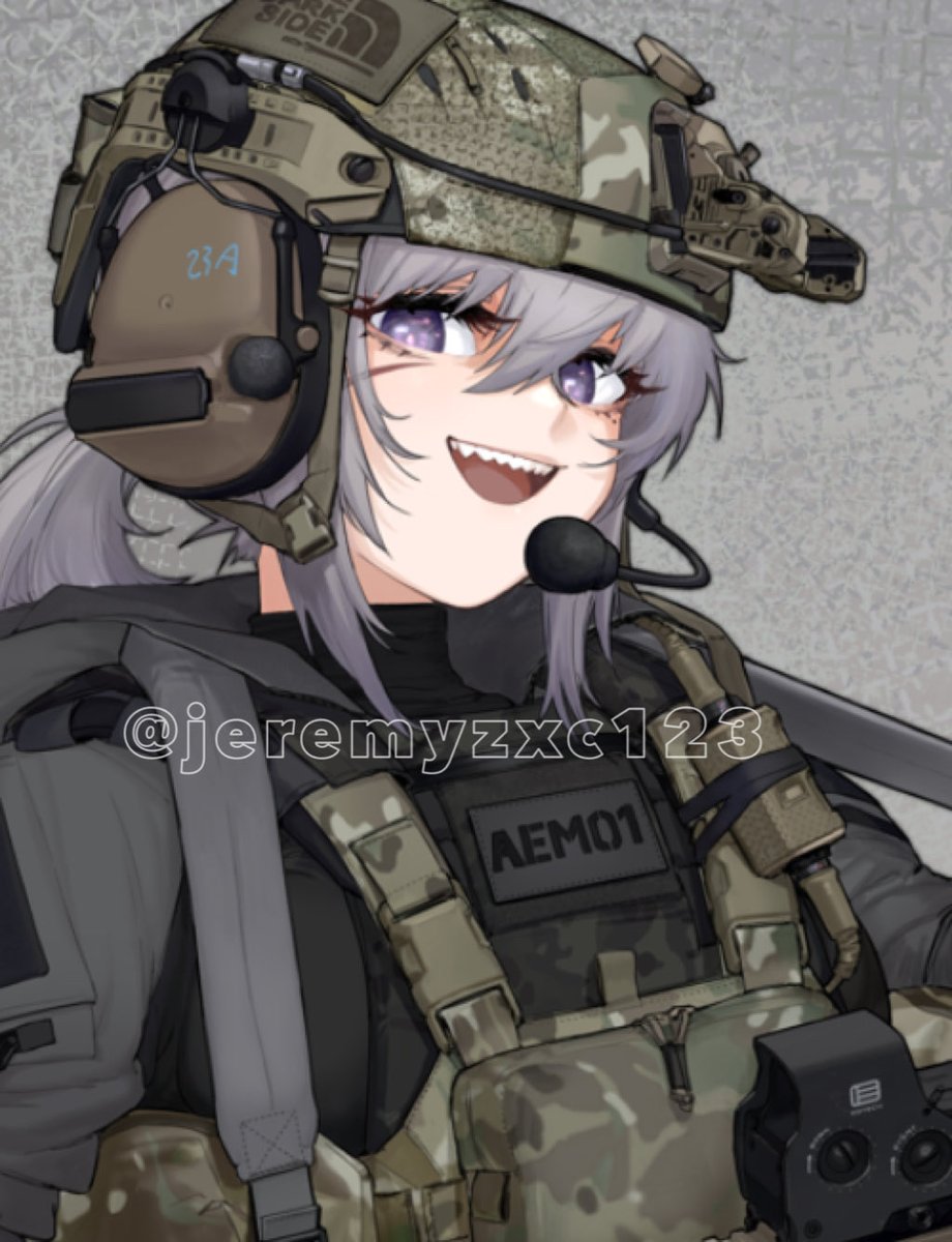 Blueswallowtail's tweet photo. ガミーズオリジナル
USSOCOM 発注デザイン
AEM01公式コラボ　
アルマちゃん イラスト版
THE DARK SIDE レザーベルクロパッチ
カラー:モスグレー
販売数:20個(残8個)
価格¥4,400
日本製

スマートレター¥210(送料別途:事故免責)
DMよりオーダー可
@jeremyzxc123 
#AEM01
#アルマちゃん
#ミリタリー物販 https://t.co/4IwWQw0d85