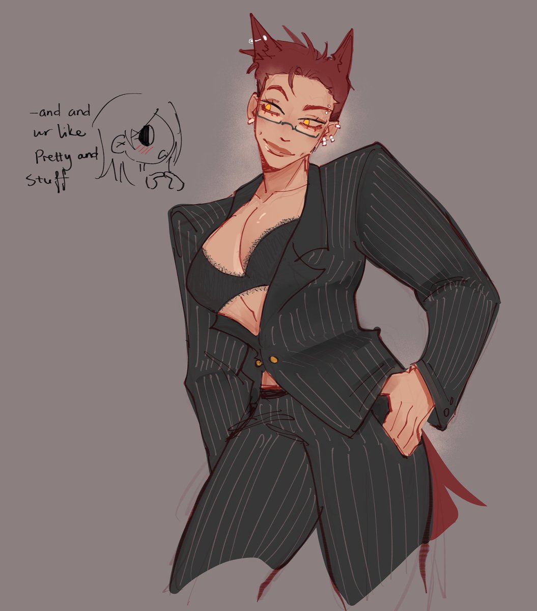 shukillz's tweet photo. fem ceo valko!! dont fall for the tailored suit, the muscles are hidden! 
#Valko #JusticeForValko #恋与深空 #敖尹 #LoveAndDeepspace #LADS
#BringValkoBack #SaveValko #BringBackValko
#LADSValkoReturn https://t.co/kSqQh40pnf