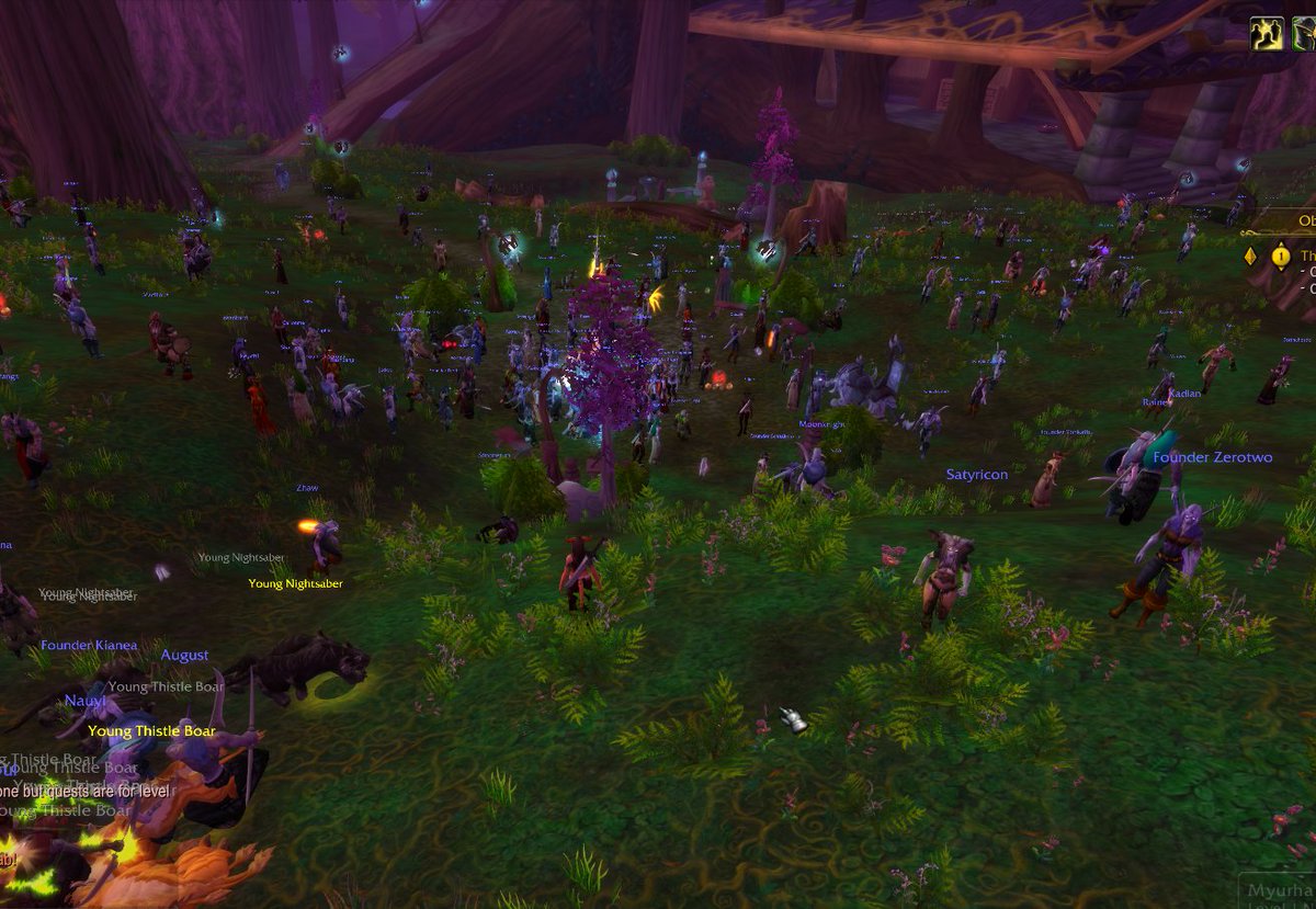 VerdictLovesYou's tweet photo. First few seconds on WoW Ascension CoA, it's surreal and not even in 2019 Classic release was it like this: https://t.co/PiMkEfmsRD