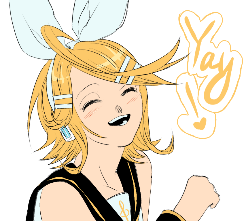 Today, I Smiled a Lot #鏡音リン