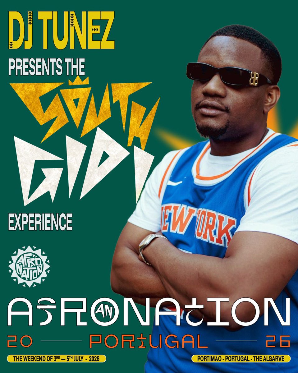 DJ_TUNEZ's tweet photo. OGBAFIA NUMBER 1! 

THIS SUNDAY WE TAKEOVER THE @afronation MAIN STAGE FOR THE BIGGEST AFTER PARTY EVER! 

THE SOUTH GIDI EXPERIENCE! 😎 https://t.co/aiOEle4vYC