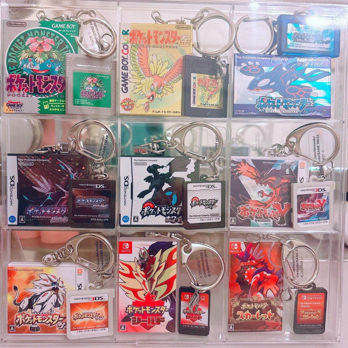 sup_trade's tweet photo. プレイしてきた歴代タイトルを無事揃えることが出来ました。交換していただいた方、本当にありがとうございました！ https://t.co/64B5UUE6oG