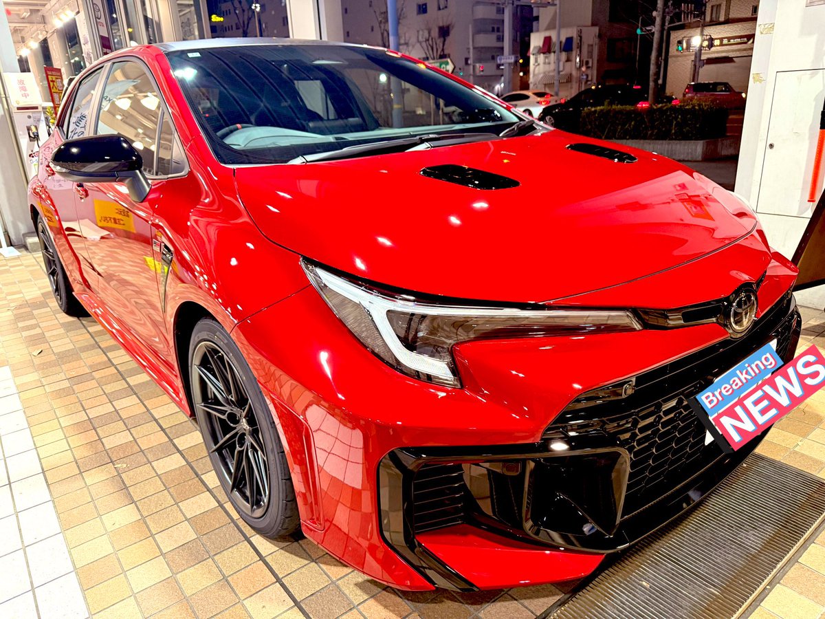 RYOTurbo2's tweet photo. GRカローラ納車のポストを見る度、『！半年待った』『10ヶ月』とか見かけるけど、10月にオーダーして12月に納車されたウチの子めっちゃ早かったんやな

なんか裏ワザでもあったんやろか https://t.co/2OtASeETvS