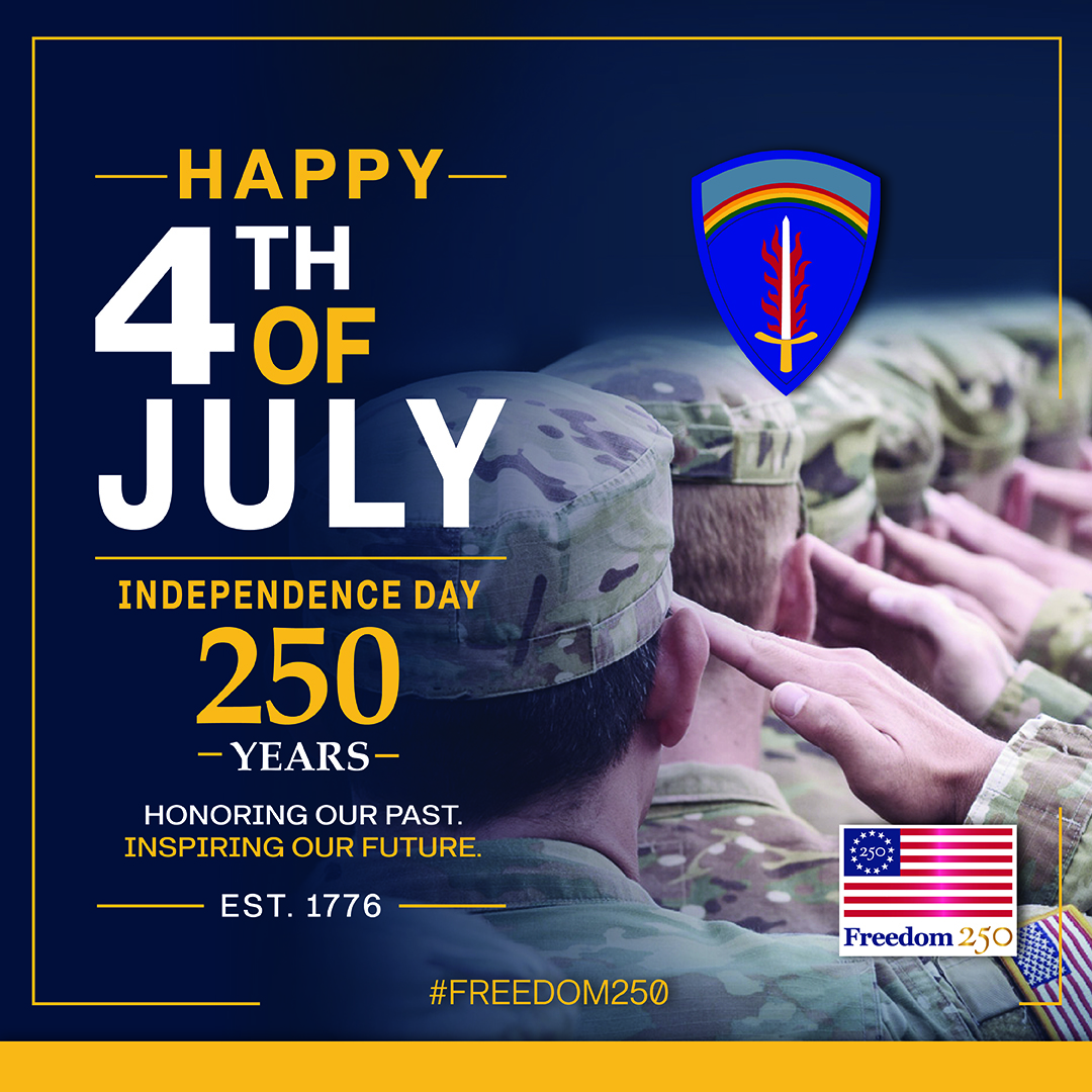 America's 250th birthday is a story still being written, across Europe and Africa.

Happy 250th birthday, America.

#ThisIsUSAREURAF #Freedom250 #America250 https://t.co/jCUvty1mDX