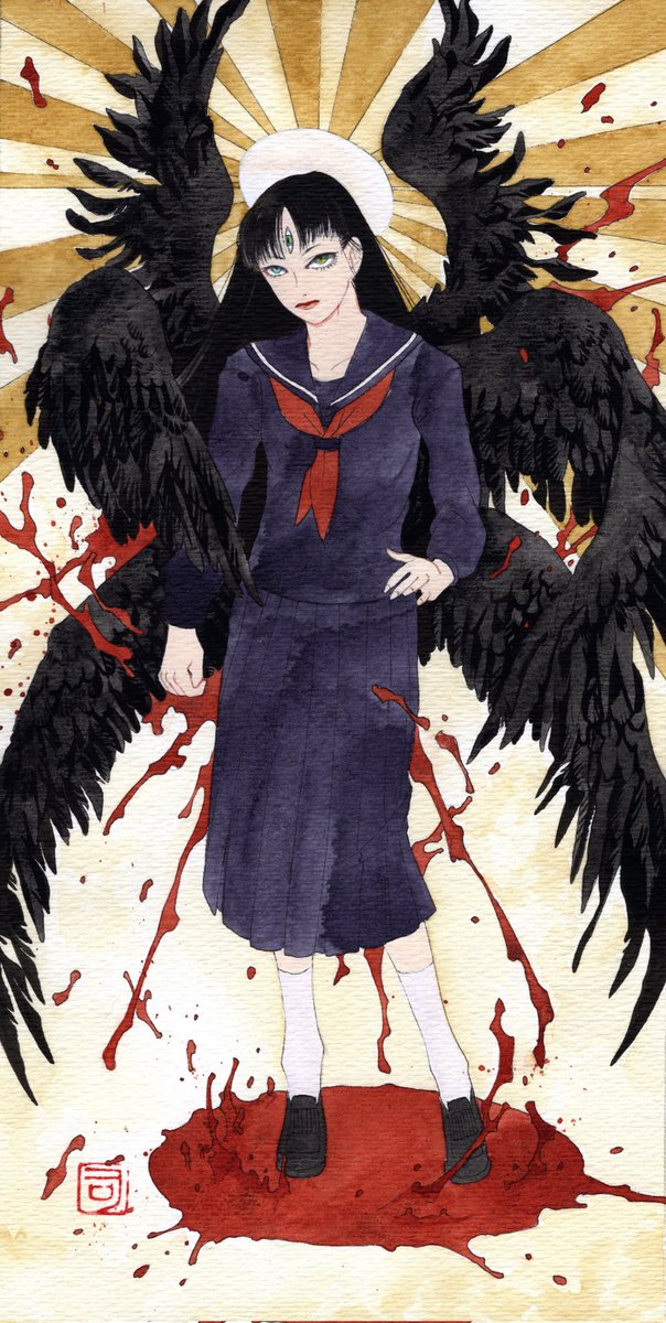 radioinpepper's tweet photo. 造形作家の汐さん(@OisixisiO)主催展、｢厨二ノ病｣近づいてきました。過去作は｢三毒｣、新作は｢ねこちゃんきどり｣｢ひみつのちから｣を出品します。
期間中はギャラリーソラトさん
(@SawsinSchwarze)へお問い合わせにて通販可能です。
ぜひ会場で原画の血管見て下さい。
京都市下京区。 https://t.co/WZmFwkMz7Z