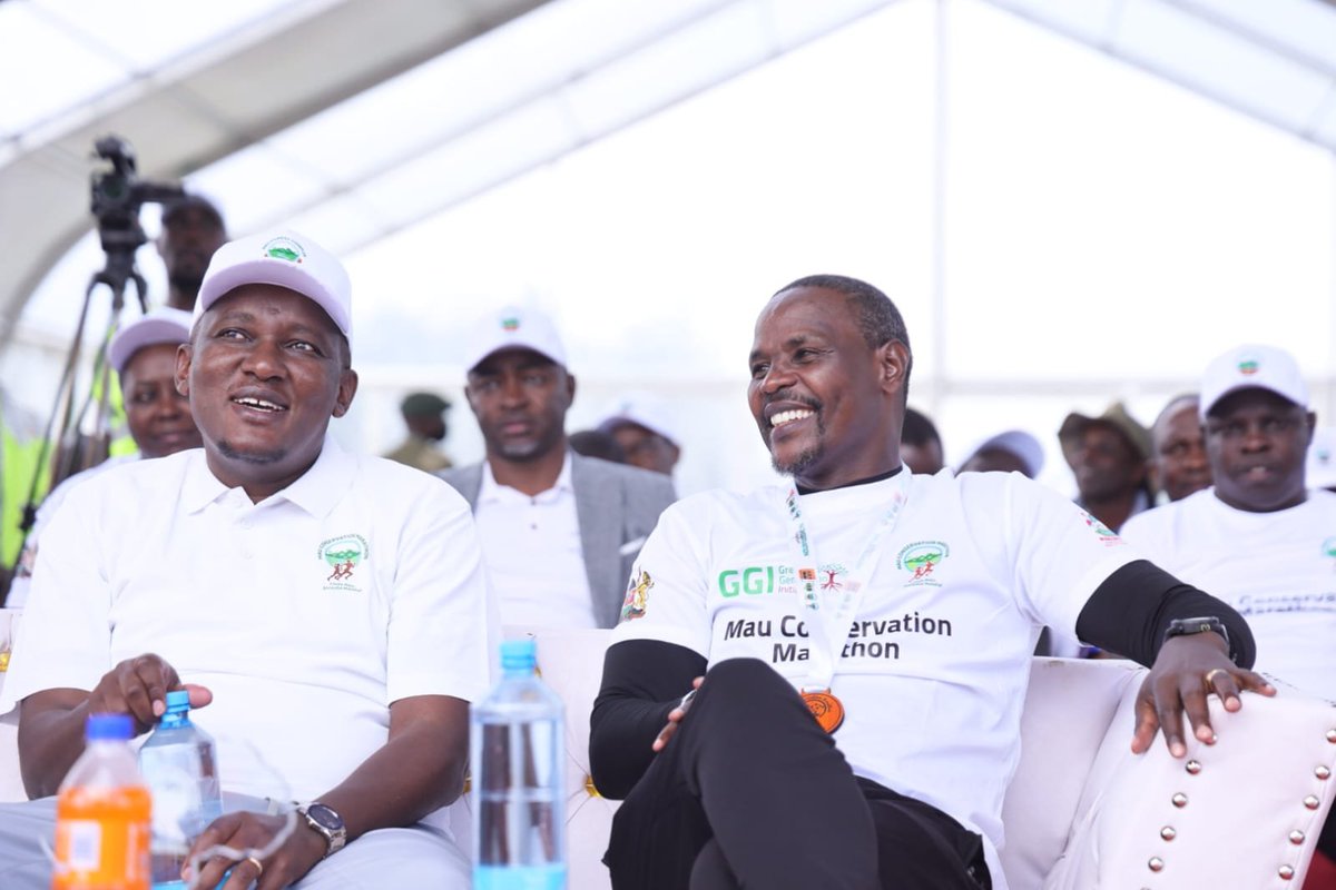 Eng_F_Ngeno's tweet photo. 𝙈𝙖𝙪 𝘾𝙤𝙣𝙨𝙚𝙧𝙫𝙖𝙩𝙞𝙤𝙣 𝙈𝙖𝙧𝙖𝙩𝙝𝙤𝙣 2026

Today, every stride made at the Mau Conservation Marathon was more than a race it was a powerful commitment to protecting the Mau Forest Complex and securing a sustainable future for generations to come.

Through the Mau Forest Complex Integrated Conservation and Livelihood Improvement Programme (MFC-ICLIP), we continue to demonstrate that conservation and community development go hand in hand. By restoring forests, improving livelihoods, and promoting environmental stewardship, we are building resilient communities while safeguarding one of Kenya's most important water towers.

Congratulations to all our winners for their exceptional performances, and to every participant who took part in today's marathon ,your dedication has made a lasting impact. 

Together, we are transforming footsteps into conservation actions, proving that every kilometre run contributes to a greener, healthier, and more sustainable Mau Forest Complex.

Together, we are conserving the Mau Forest Complex while improving livelihoods for the communities that depend on it.

𝑻𝒓𝒂𝒏𝒔𝒇𝒐𝒓𝒎𝒊𝒏𝒈 𝑭𝒐𝒐𝒕𝒔𝒕𝒆𝒑𝒔 𝒊𝒏𝒕𝒐 𝑪𝒐𝒏𝒔𝒆𝒓𝒗𝒂𝒕𝒊𝒐𝒏 𝑨𝒄𝒕𝒊𝒐𝒏𝒔.

#MauConservationMarathon 
#MFCICLIP #TransformingFootstepsIntoConservationActions
#ConserveMau 
#RestoreMau 
#ImproveLivelihoods 
#RunForNature 
#TogetherForMau