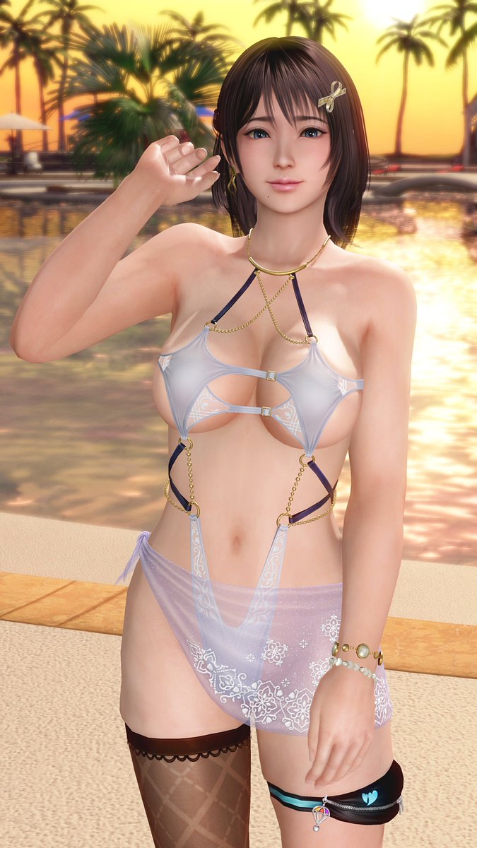 shiroao_vv's tweet photo. ふむ。確かに可愛い後輩ちゃんですね😀

#DOAXVV　#のぞみ https://t.co/o8aGkKNOaZ