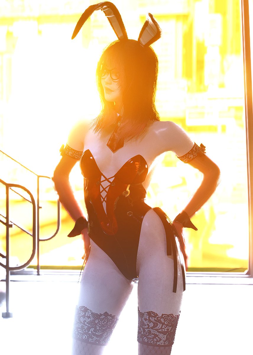 PennyAnteChoom's tweet photo. The Bunny at the End of the World
#Cyberpunk2077 #VirtualPhotography #PhotoMode #VGPUnite #VGPNetwork #ScreenshotArt https://t.co/KPyAsUekcG