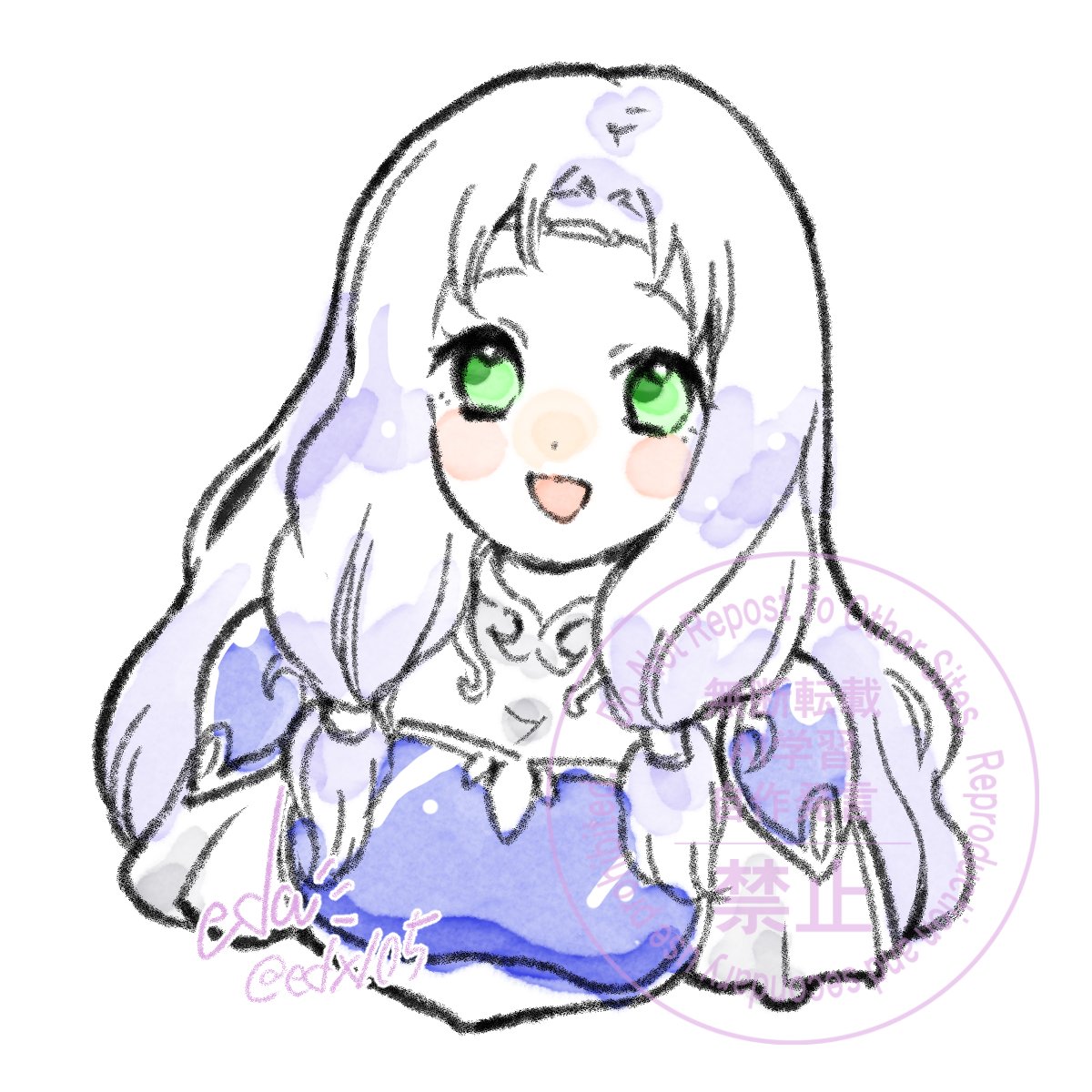 edx105's tweet photo. 🎨FE烈火 フロリーナ
🎨パッと思いつくかわいいポケモン3匹
🎨FE聖魔 ヨシュア

かわいいもかっこいいも描けたので満足です！
〆ます！ありがとうございました！🙏 https://t.co/AVpHnVP7ij