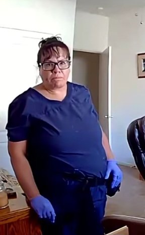 BBARAIDER's tweet photo. I know I'm not an influencer on 'X', but lets find this lady. Her name is Christina Berg. She's a homecare(less) nurse. She literally went through a 99 y/o patients tax papers/SSI papers. Taking photos of tax documents, SSN, along with other private information. Temecula Ca. https://t.co/6wdqLdXCsz