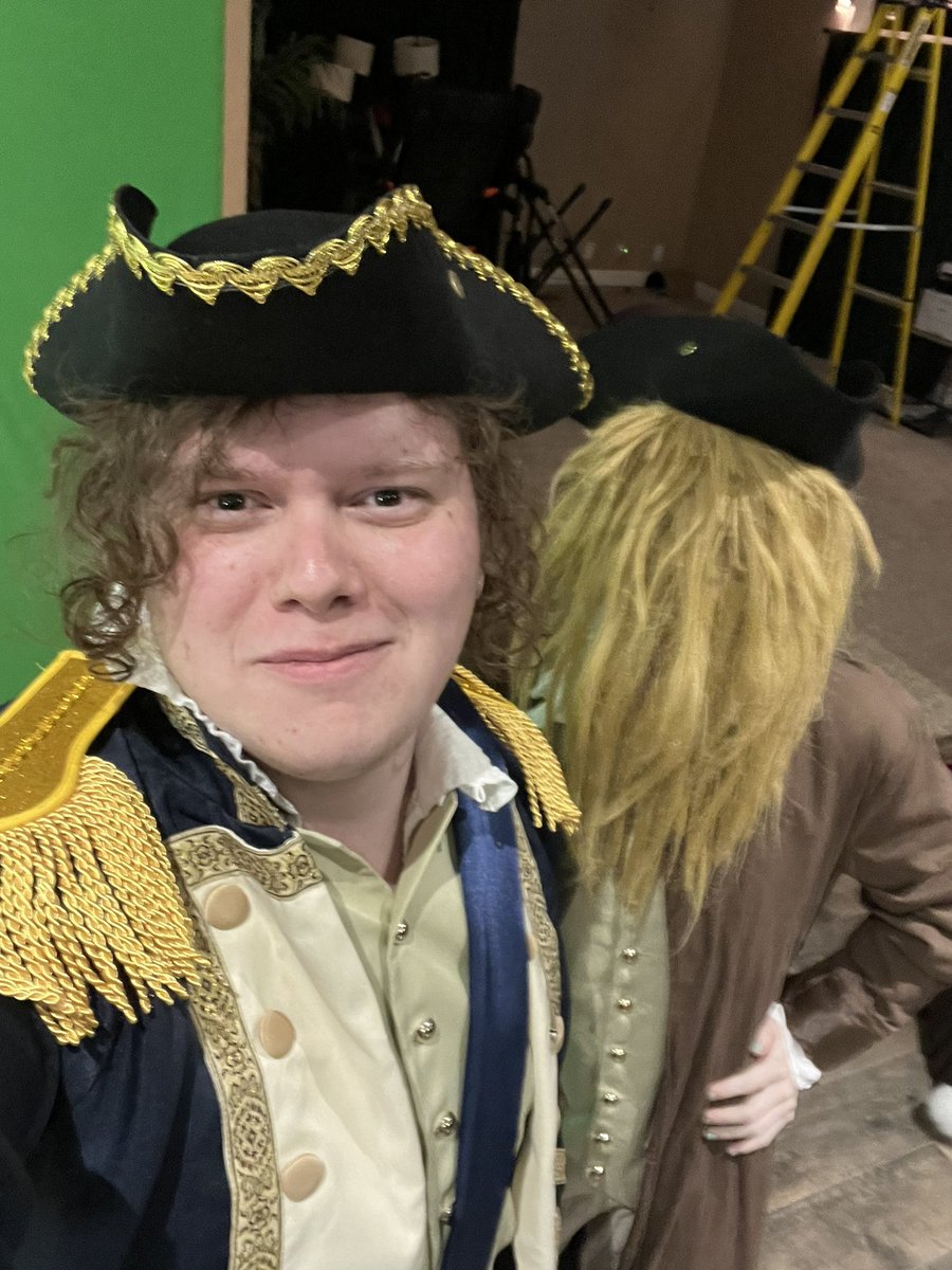 ChazingtonYT's tweet photo. Go check out the new Random Encounters teaser I can finally reveal the amazing costumes they gave us to wear https://t.co/dmJcC091Cq