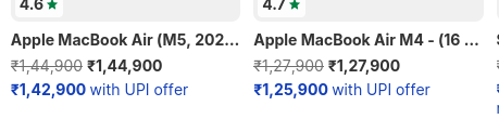 Trion129's tweet photo. @Flipkart sale is giving 0% discount, wow! https://t.co/3dIZlcYjrz