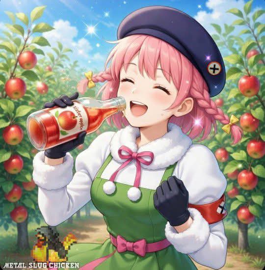 MemeSlugAttack's tweet photo. Beatriz enjoying her favorite drink 🧃
(Watch out the bottle!)
#metalslug #metalslugattack #MSA #MSAR https://t.co/XMsvlGGq5c