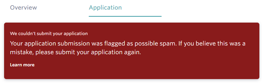 haveYouMetSam_'s tweet photo. what is this bullshit that ashby has started? not letting me apply to any roles https://t.co/ABGcV1Qa9z