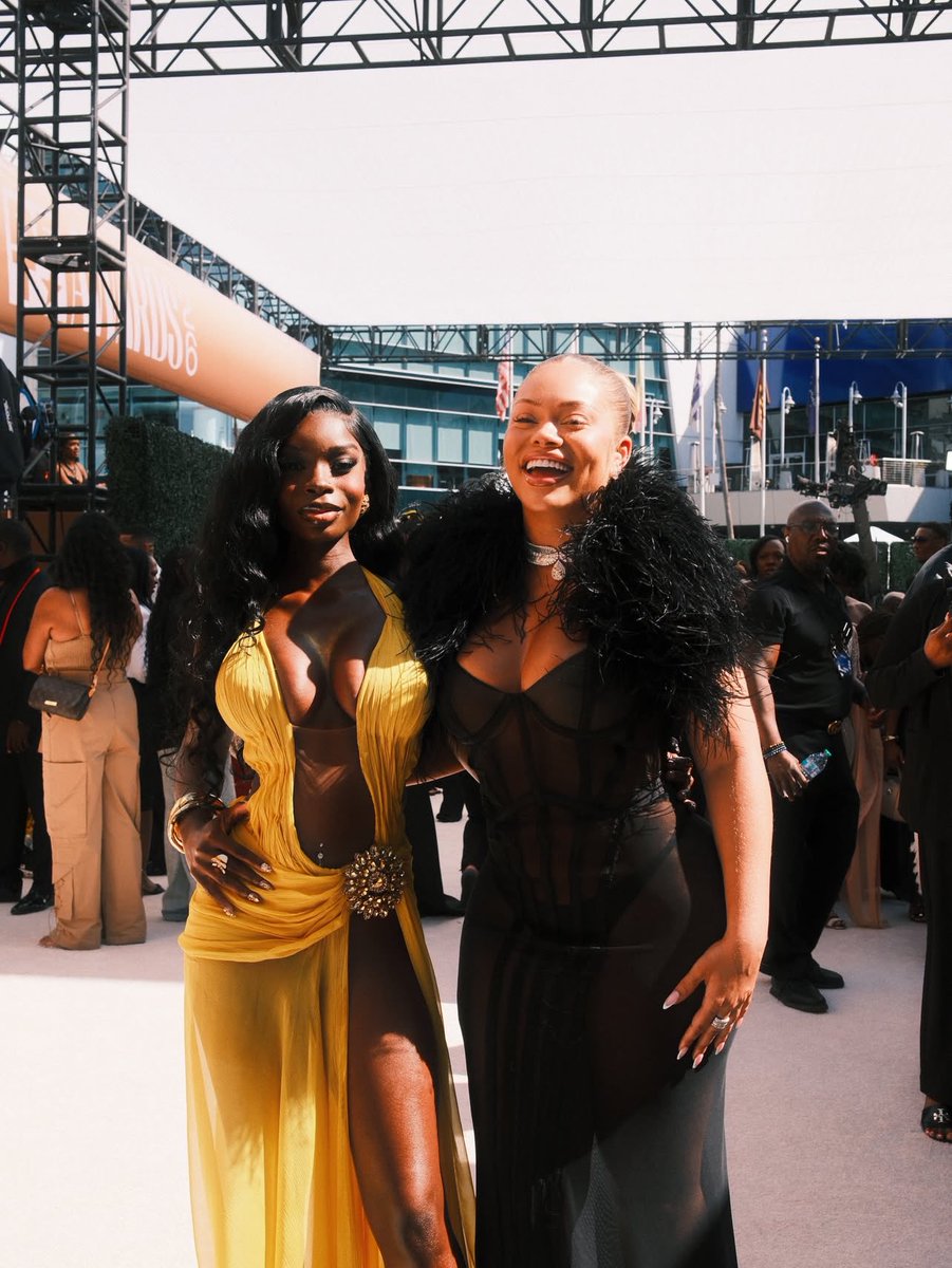 OlandriaDaily's tweet photo. Olandria with Latto at the 2026 BET Awards last Sunday! ❤️ https://t.co/M6bdDgYnvn