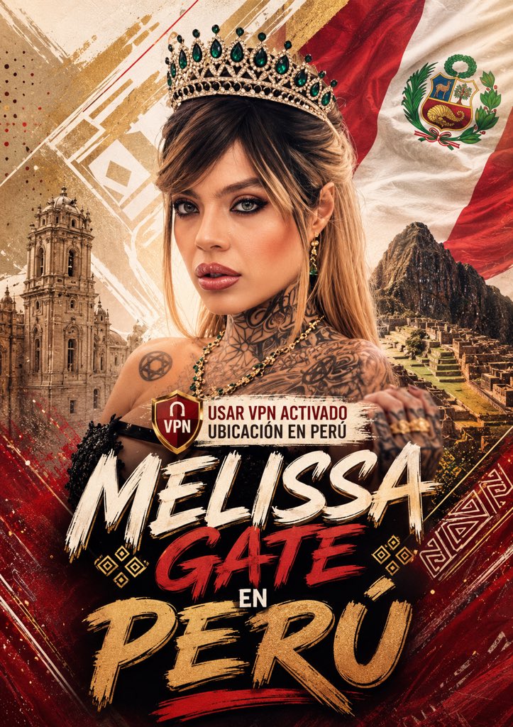 MAXGATEMM's tweet photo. Hoy Perú conocerá nuestra fuerza.

MELISSA GATE EN PERÚ https://t.co/xdmSVGMJoG