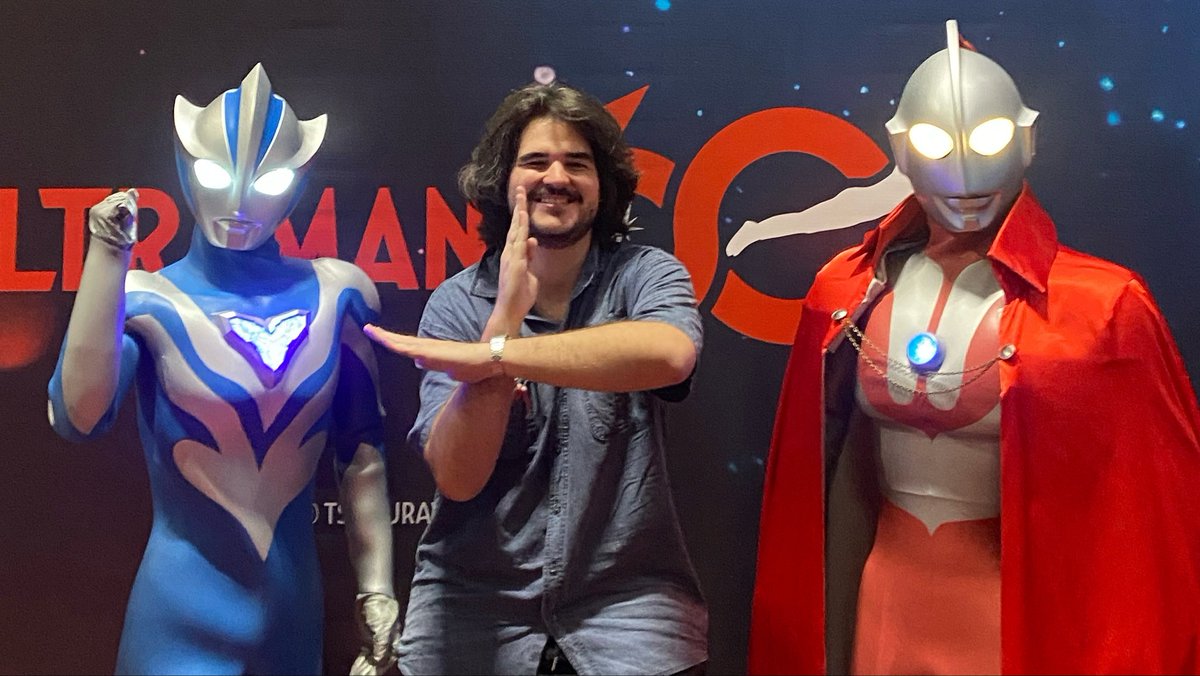 Shin_Joneus's tweet photo. Não estou no AF hoje!
😭😭

Mas não consigo parar de pensar no quão incrível foram os meets de ontem.

Nunca achei que vibrar com a vinda do GAN-Q ia ser um ponto alto do evento.
Bacana demais!

E claro, amanhã tem MAIS!
👁️ https://t.co/tu0KCCtxLU