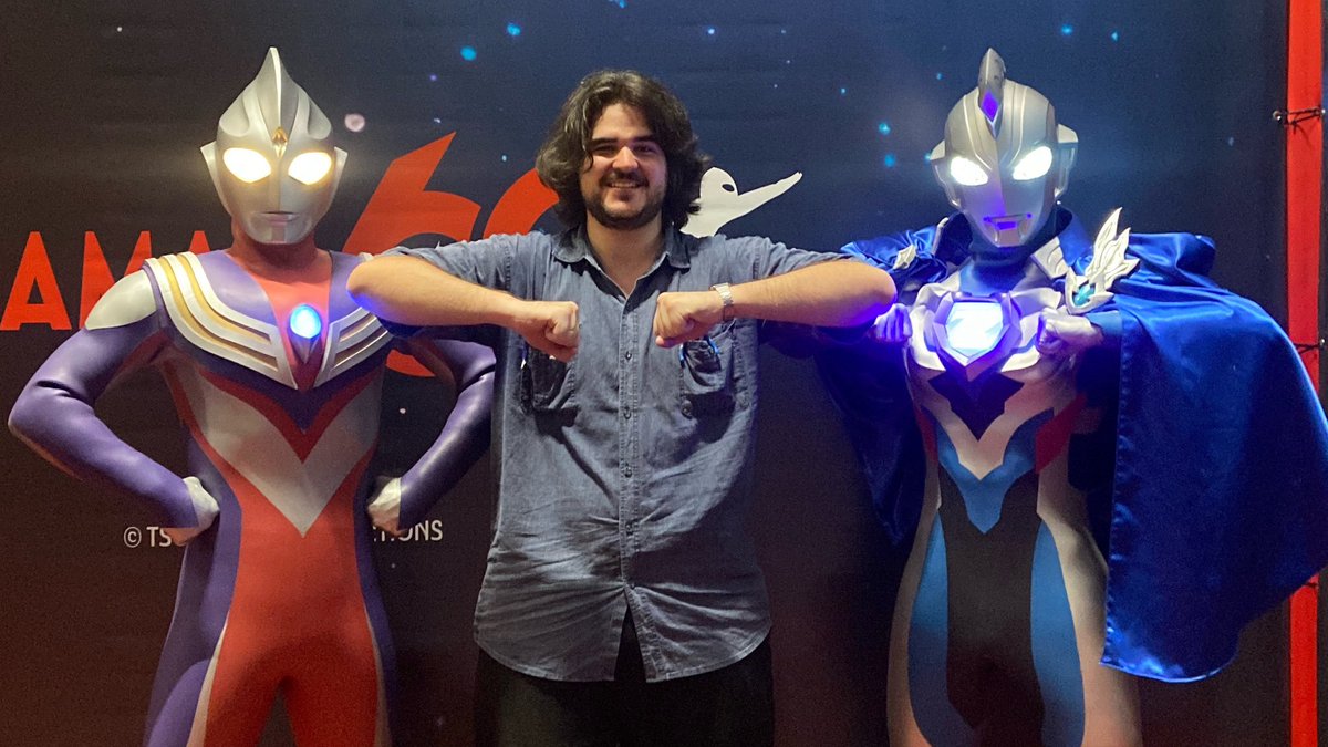 Shin_Joneus's tweet photo. Não estou no AF hoje!
😭😭

Mas não consigo parar de pensar no quão incrível foram os meets de ontem.

Nunca achei que vibrar com a vinda do GAN-Q ia ser um ponto alto do evento.
Bacana demais!

E claro, amanhã tem MAIS!
👁️ https://t.co/tu0KCCtxLU
