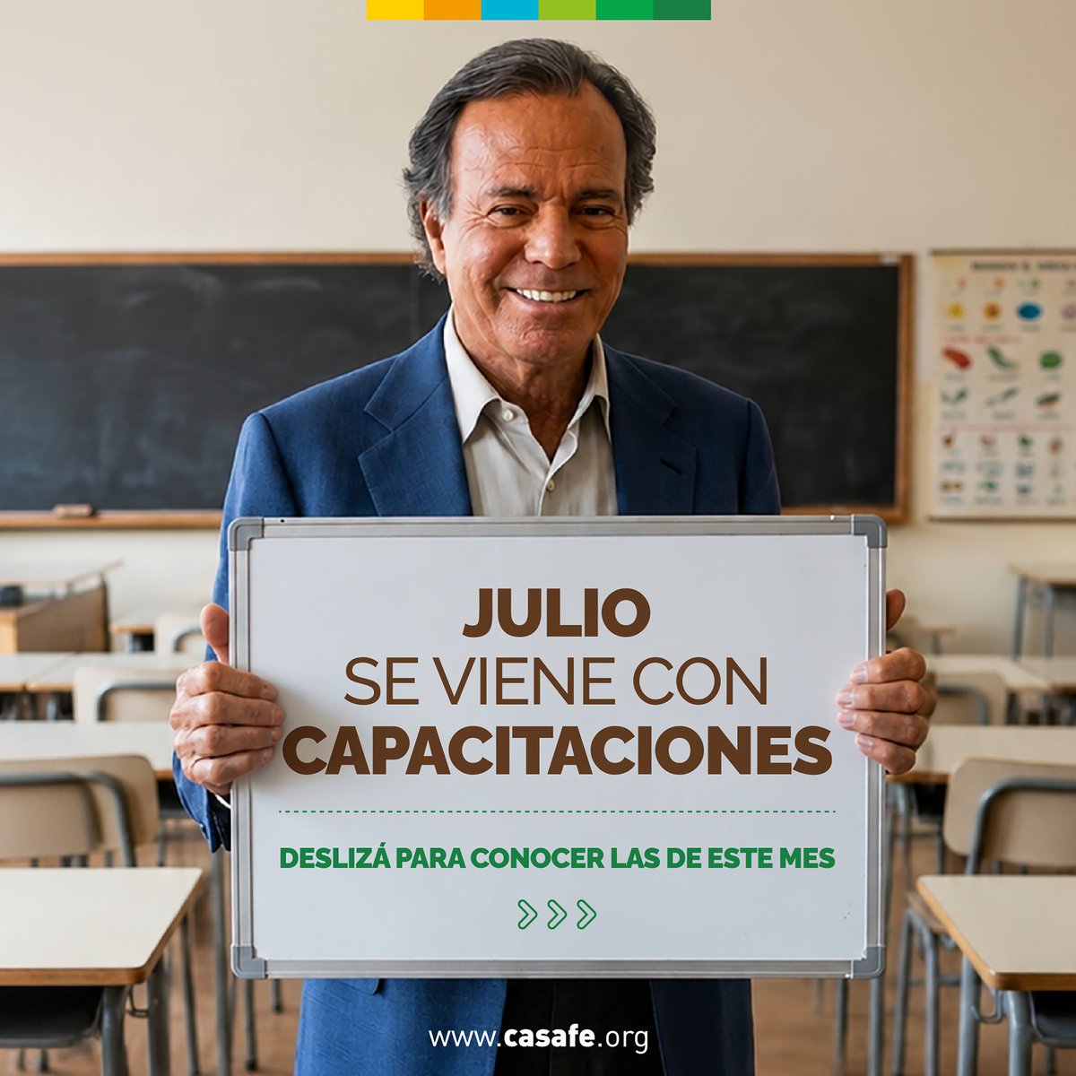 CasafeOk's tweet photo. 📚🌱 Capacitarse también es parte de las Buenas Prácticas.

Durante julio vamos a estar desarrollando nuevas instancias de formación presencial y virtual para seguir fortaleciendo conocimientos sobre aplicación de fitosanitarios y sanidad vegetal.

👉 Deslizá para conocer las próximas fechas y encontrá más capacitaciones en nuestro calendario anual (link en bio).

#bpa #fitosanitarios #capacitaciones #agro #campo #campoargentino #julio #casafe