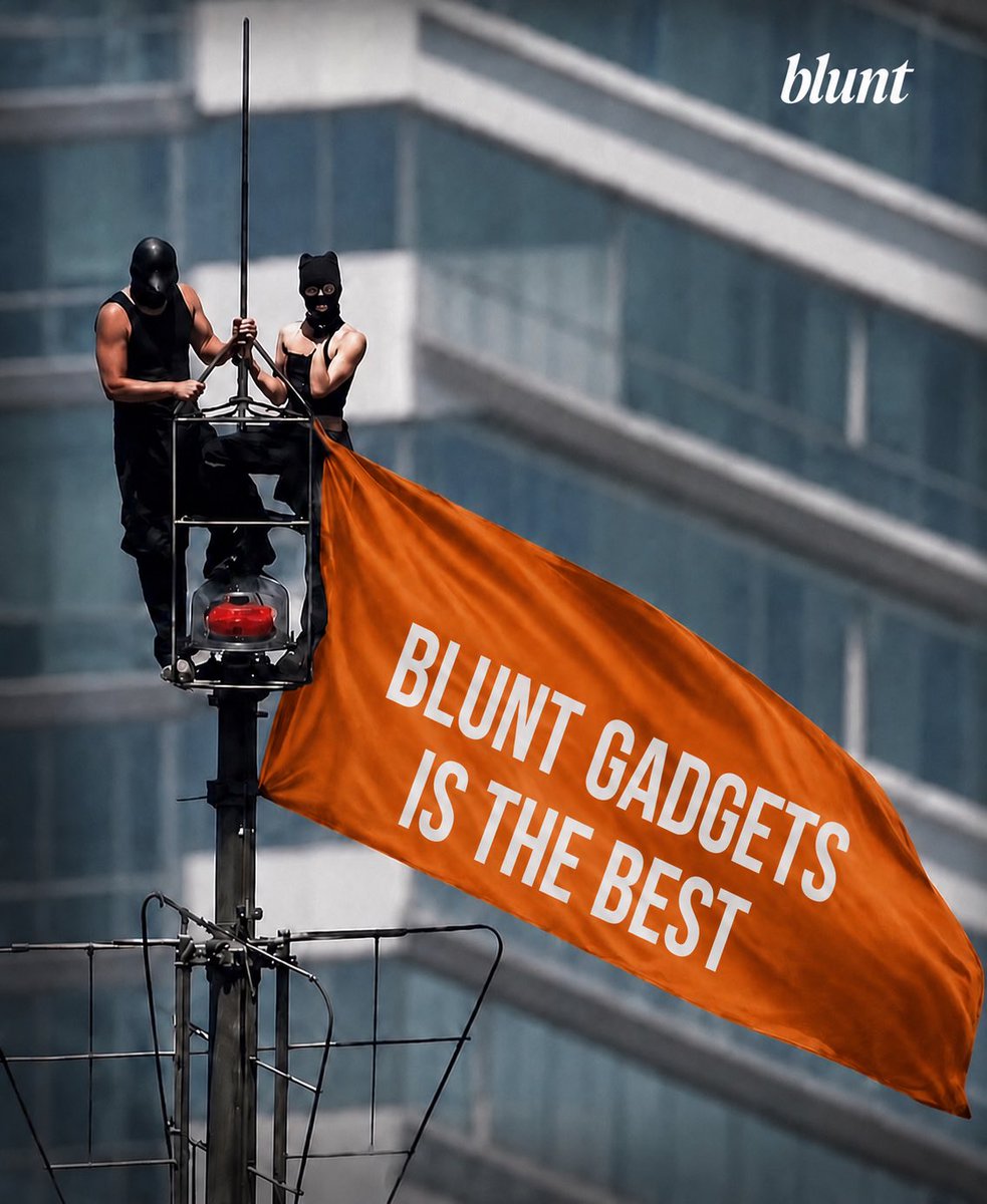 bluntgadgets's tweet photo. Bold &amp; Confident 🔥
🚩 We climbed this high just to tell you one thing…
Blunt Gadgets is the best. 💯

Premium gadgets. Affordable prices. Trusted service.
Your next upgrade starts here.

📍Send us a DM today. https://t.co/jXSu61S5Ep