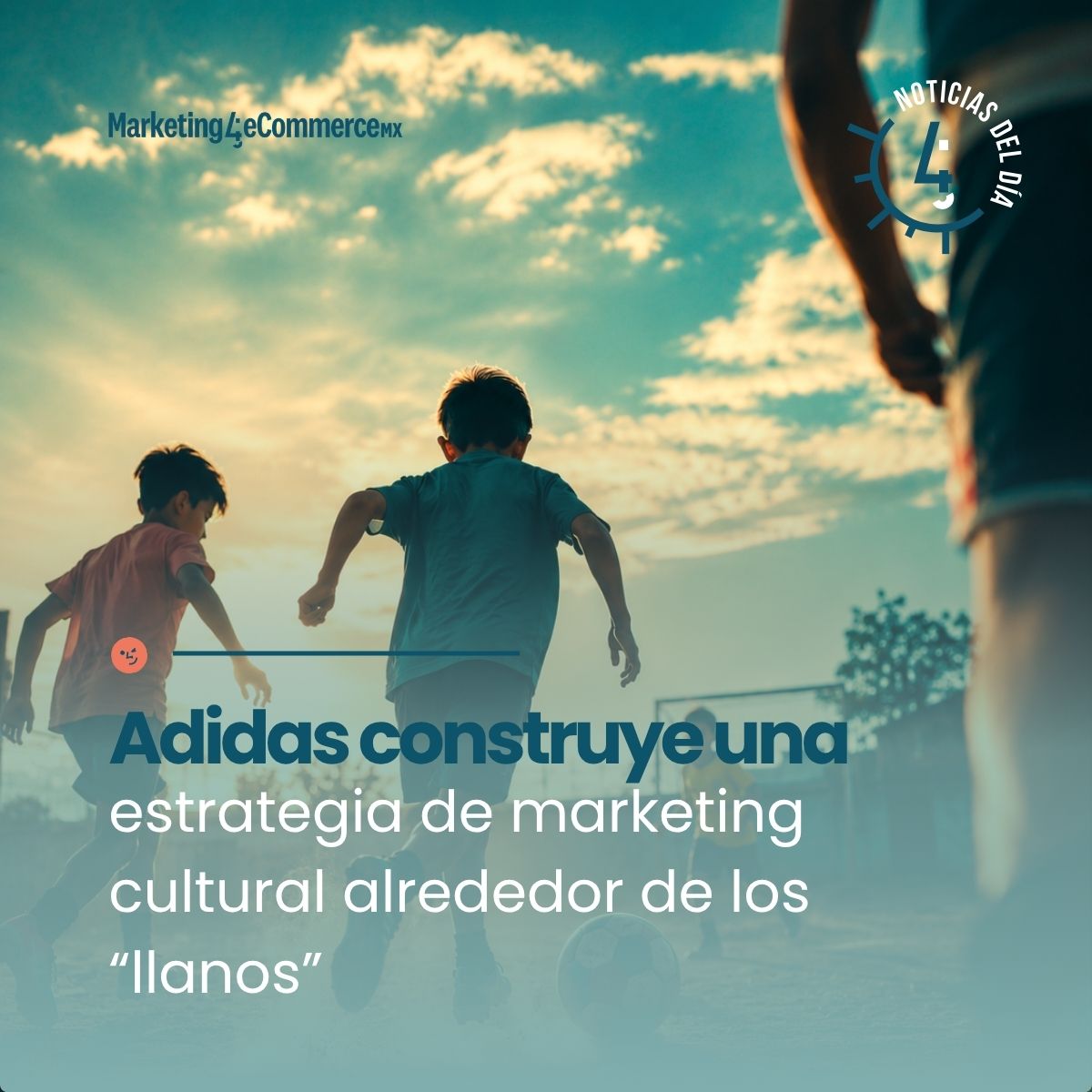 Mkt4eCommerceMX's tweet photo. 👟🏆 Marketing cultural: La jugada de Adidas en el Mundial 2026

A través de su docuserie "Llanos", Adidas cuenta la historia del fútbol de barrio en México. ⚽️ Una combinación perfecta de storytelling, identidad local  y objetivos de negocio. 🎥🔥

🔗 https://t.co/5abJRTqZwy https://t.co/sibGUvKvLU
