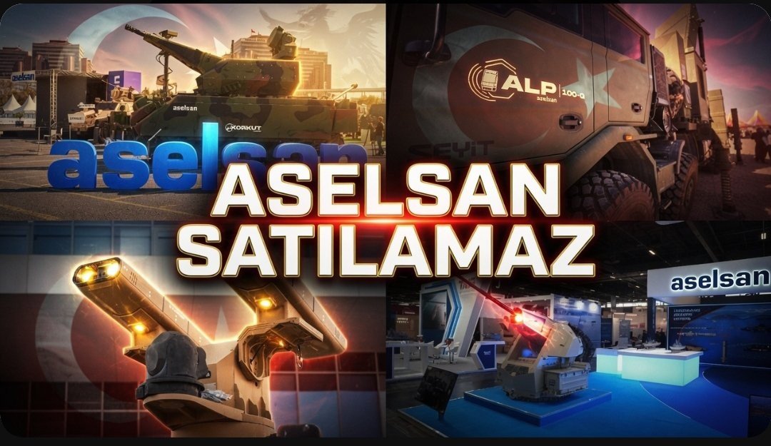 Kayberen__'s tweet photo. ASELSAN BİR PARTİNİN DEĞİL TÜRK MİLLETİNİNDİR!

#Aselsan , sadece bir şirket değildir; Türk milletinin alın terinin, mühendislik dehasının ve bağımsız savunma iradesidir.

Stratejik değeri olan #Aselsan'ı değil satmak, satmayı dahi gündeme getirmek; milli savunmanın stratejik önemini ve Türkiye'nin savunma sanayisinde büyük emeklerle kazandığı bağımsızlığı kavrayamamaktır.

Savunma sanayisinde bağımsızlık uğruna büyük bedeller ödeyen milletimizin iradesini pazarlık konusu yapmak kabul edilemez.

#Aselsan milletindir; geleceğimizindir; bağımsız Türkiye'nin en önemli teminatlarından biridir.

#Aselsan'a sahip çıkmak, Türkiye'nin bağımsız geleceğine sahip çıkmaktır.

#Aselsan , dün olduğu gibi bugün de, yarın da Türk milletinin gururu ve kırmızı çizgisidir.

#AselsanSatılamaz