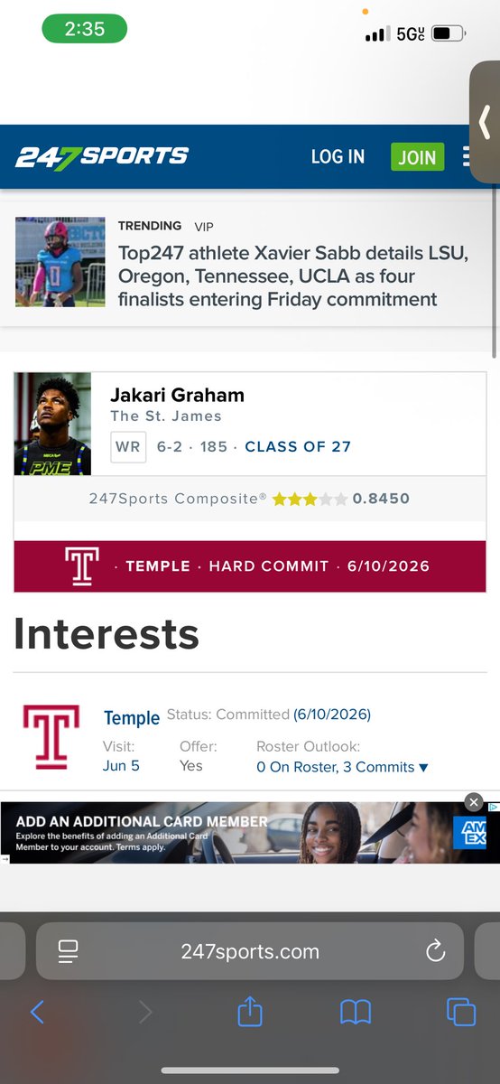 Jakari “RG” Graham tweet media