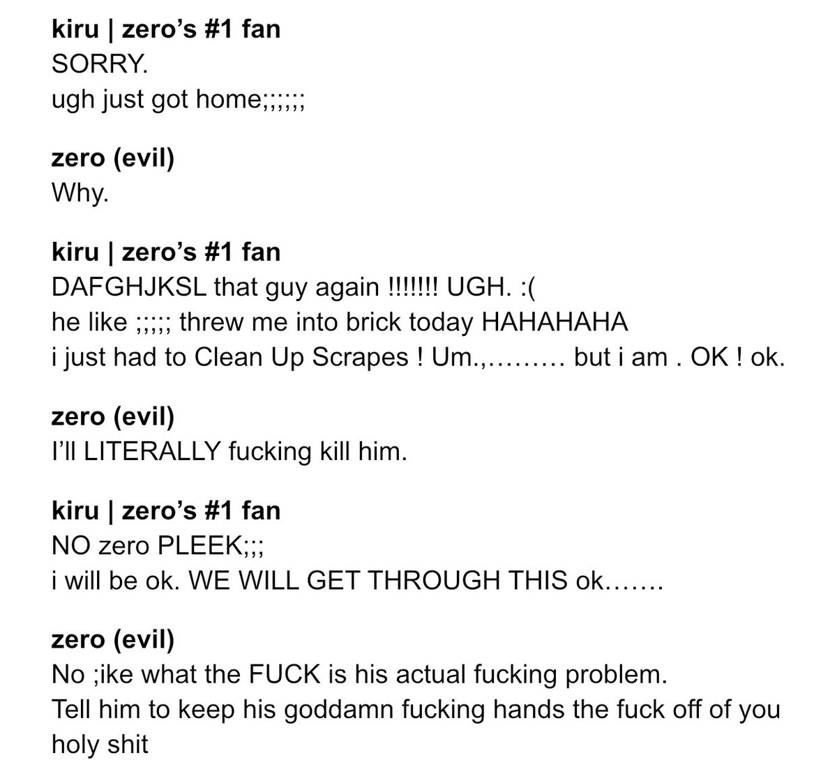 izukufication's tweet photo. writing a fic where bkdk are discord boyfriends in middle school and LMAOOO https://t.co/cCFYspDygz