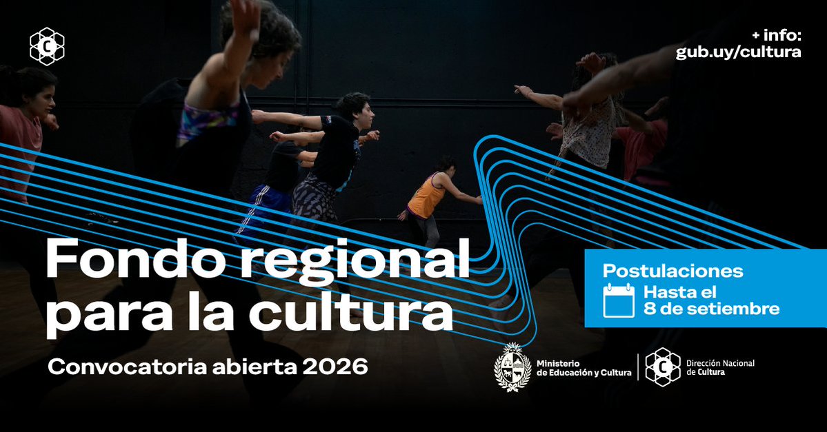 CulturaMEC's tweet photo. El Fondo Regional para la Cultura inicia una nueva etapa.

Fortalece el enfoque de derechos culturales y desarrollo territorial, actualiza sus categorías para reconocer mejor las prácticas culturales contemporáneas e incorpora nuevos criterios de evaluación.

Postulá hasta el 8/9 https://t.co/Gr5cOqM8mI