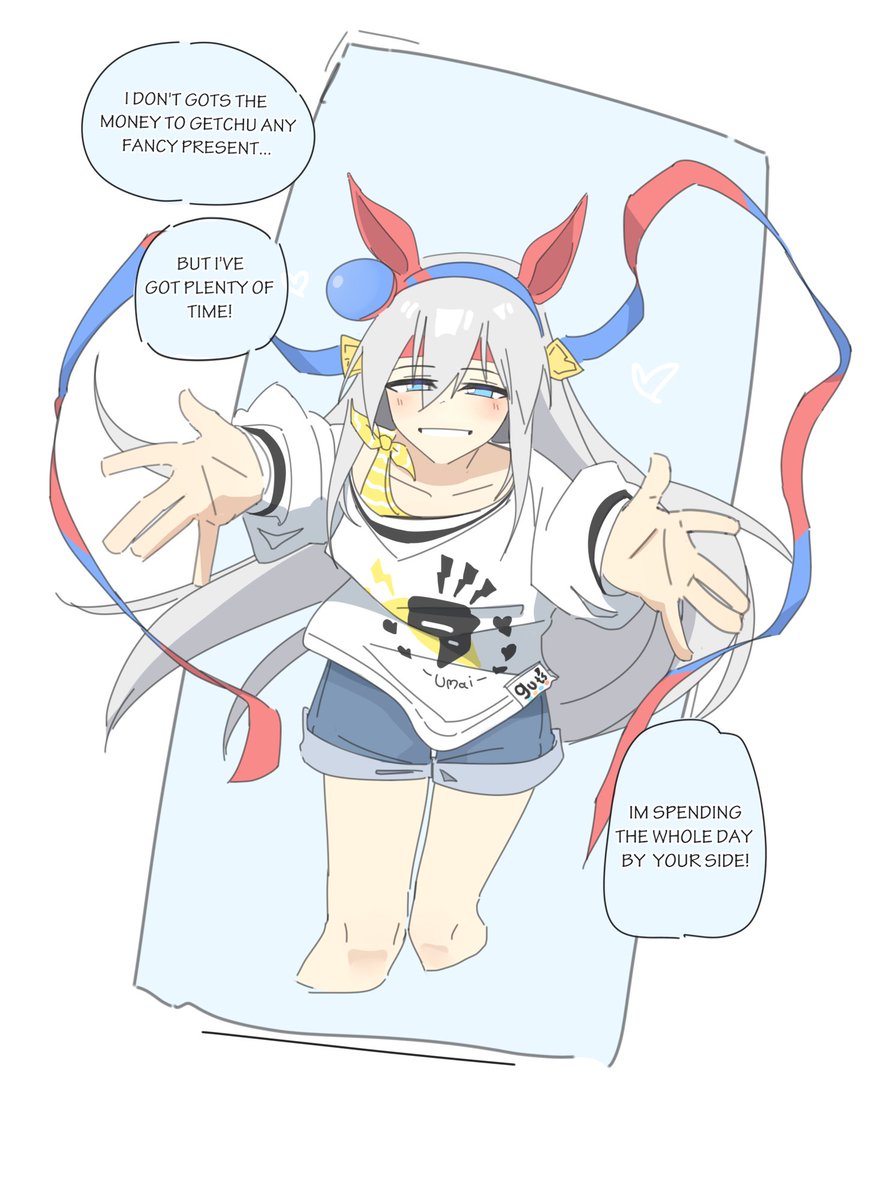 dol1_dwap's tweet photo. Tamamo's present for Trainer's birthday 😭
#umamusume #ウマ娘 https://t.co/rdqlKA075m