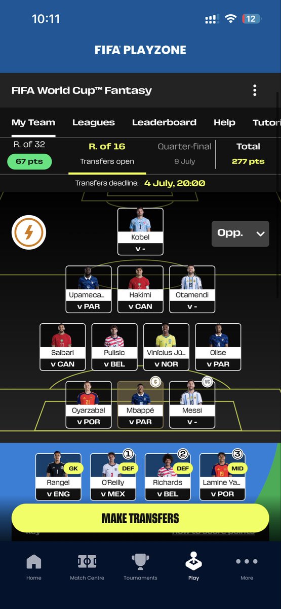 Zb9320's tweet photo. I have every chip except wildcard. 
Which is a better option?
- 12th man Harry Kane 🏴󠁧󠁢󠁥󠁮󠁧󠁿 
- Qualification booster 📈
#worldcupfantasy #worldcup #fifafantasyteam #worldcup #fpl https://t.co/nmZt9I7Qnl