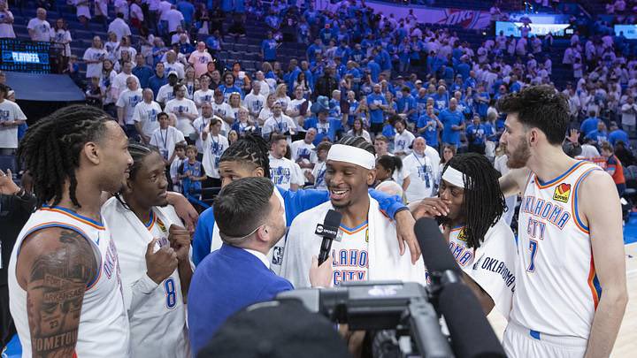 SleeperThunder's tweet photo. Mike Boynton believes the Thunder had a “profound impact” on Michigan's team culture last season.

“I believe the Thunder had a profound impact on our camaraderie and togetherness in many ways. The whole postgame press conference on the court, our guys kind of mimicked that in several instances this year. They basically were the college version of the Thunder where everybody is rallying around and they're doing the towels and everything. The Thunder's team and culture had an impact on our guys. And I think, because of that, basketball transitioned pretty seamlessly.”

(Via @Justintohoops) | #ThunderUp