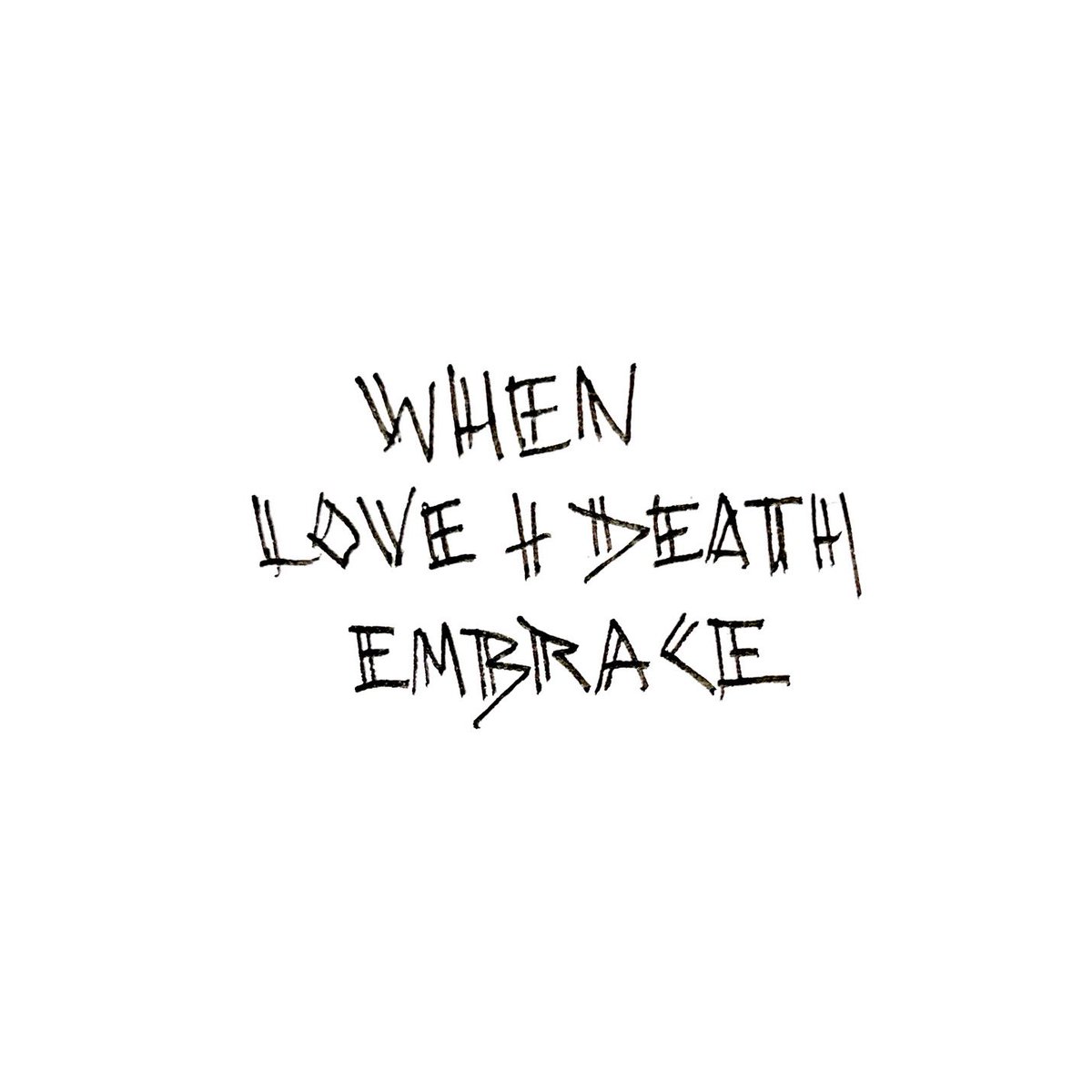 deadanddetached's tweet photo. When love and death embrace-HIM https://t.co/krQQAm03gq
