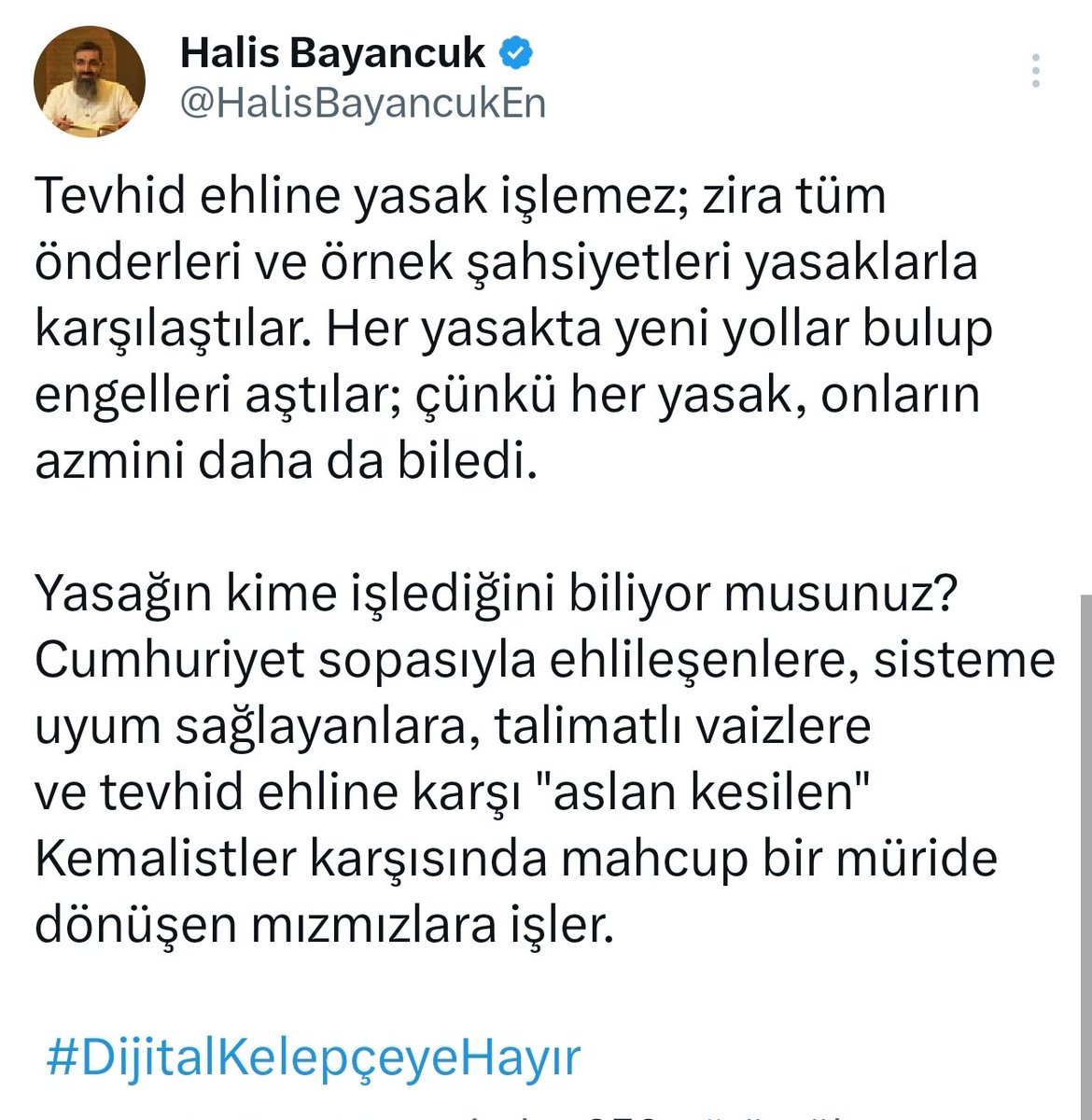 MemduhAMAR65's tweet photo. #DijitalKelepçeyeHayır https://t.co/muLncwSqS3