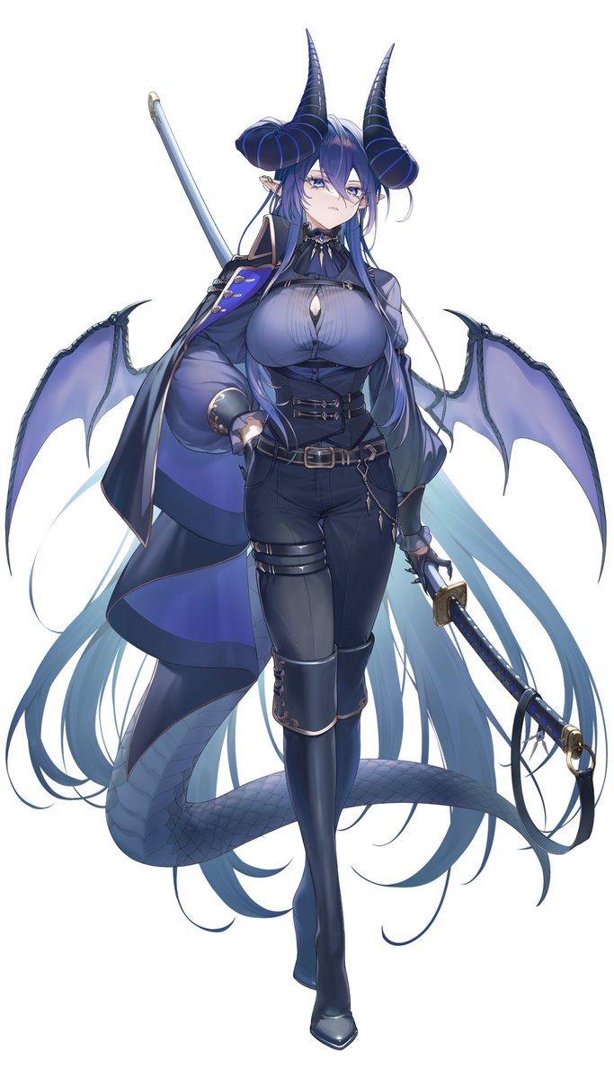 m1noggws0's tweet photo. 株式会社ビジュアルアーツ様『偽りのアリス』（https://t.co/5PaZzvv4sl）にて「【炯眼の守護竜】ニーズヘッグ」を描かせていただいております！どうぞよろしくお願いします！
 #イツアリ https://t.co/Ql2lp12cYS