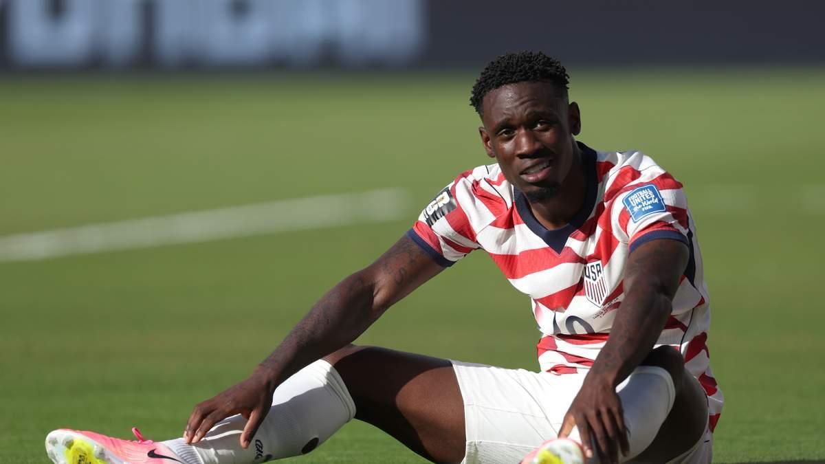 947WDSD's tweet photo. USMNT's Leading Scorer Folarin Balogun To Be Suspended For Next Match | 94.7 WDSD https://t.co/n0Ub7zWruw https://t.co/b9ac3geWAd