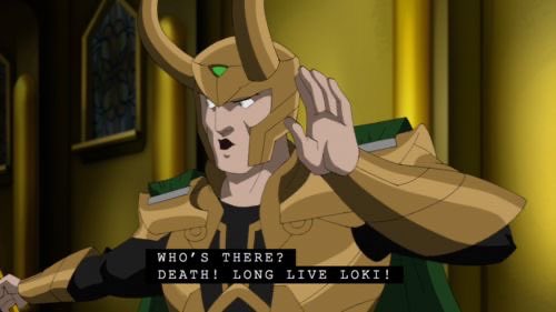 gardensinrain's tweet photo. I always think I’ve watched every single show that features any version of Loki on Disney plus but sometimes I still find random frames on Pinterest and I go oh I don’t think I’ve seen this one, then I look it up and I have ten new episodes of a random cartoon from 2012 to watch https://t.co/HKYu1drKQU