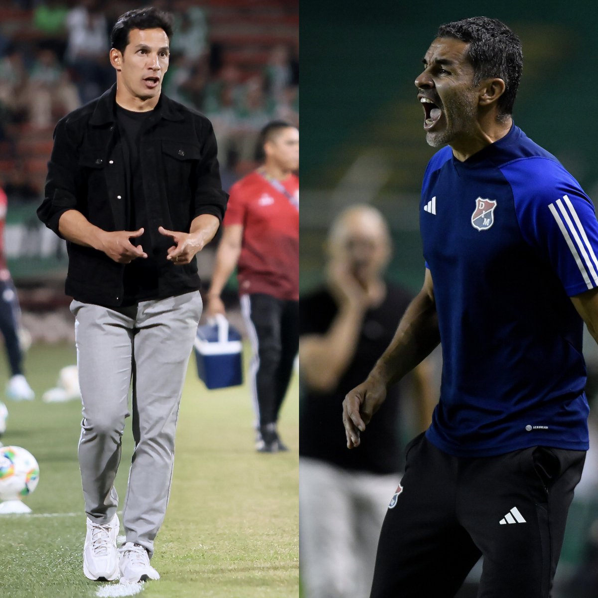 PSierraR's tweet photo. 🚨 Diego Arias (41), D.T., y Francisco ‘Pacho’ Nájera (42), A.T., serán los nuevos entrenadores de #FortalezaFC x @StakeColombia 😎 https://t.co/dUyIWY3Lvh