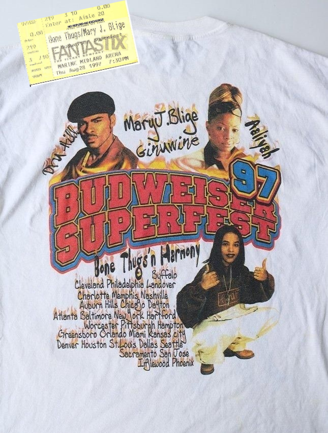Aaliyah_Fanatic's tweet photo. Is it bad that I wanna know the tea behind the Aaliyah, Mary J. Blige, Bone Thugs‐n‐Harmony, Dru Hill, and Ginuwine tour? Like what made LaReece diss Aaliyah??? 😭🤨 https://t.co/uOgdYE2kY5