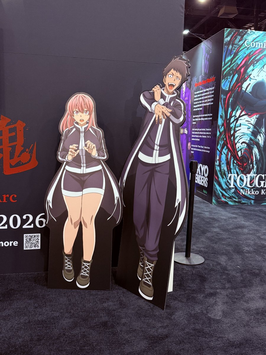 AnimeExpo に来てます。ポニーキャニオンブースに桃源暗鬼の展示も