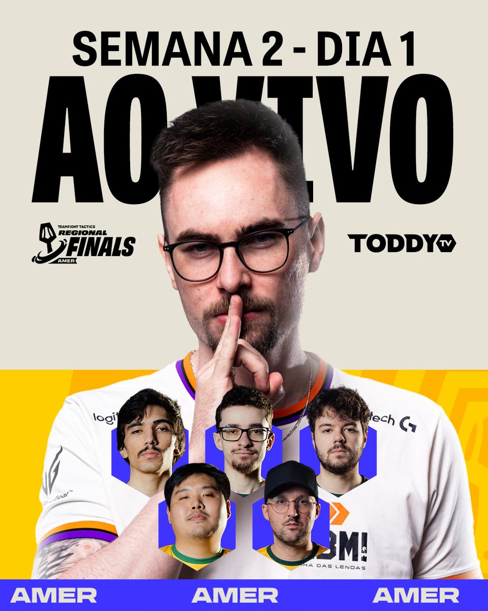 TFToddy_'s tweet photo. STREAM ON!!!
AMER Regional Finals - Semana 2 - Dia 1 - ToddyTV
#TFTRegionalFinals #BotaNoToddy
📺https://t.co/tBzbDn54in
📺https://t.co/R2DjpcmhI8
📺https://t.co/Xv6tuRYO2r https://t.co/UytmHwCJ09