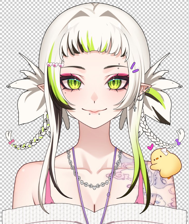 ShinriVT's tweet photo. experimented a bit haha, not sure this hair eats but thoughts? 🤠
#lamia #vtuber #vtubermodel https://t.co/8iHFOtcCDL