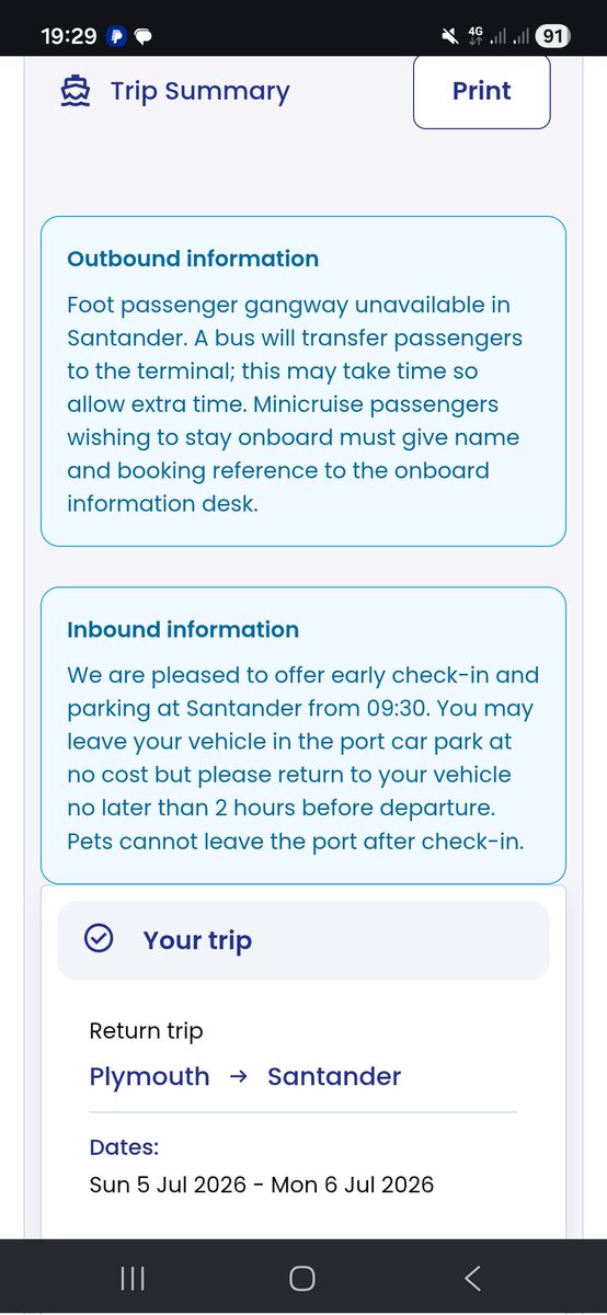 maccy2010's tweet photo. @BrittanyFerries Hi BF i am doing the Pont Aven mini cruise on Sunday from Plymouth and just wanted to check do i have to get off during the 3 hour turnaround or can i stay on board as something came up on app when i booked it to say i can stay onboard. https://t.co/XvdAdfMn0o