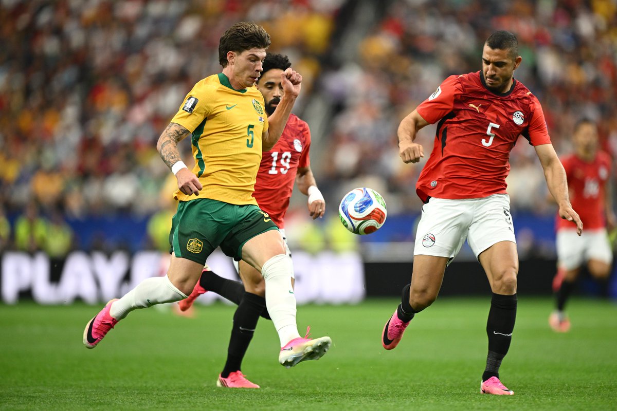 67' | Australia 1:1 Egypt Egypt are struggling to regain control after the own goal, with Australia dominating possession and forcing them deeper into their own half. ????⚽ #DStvFIFAWorldCup26 #EverythingCanWait